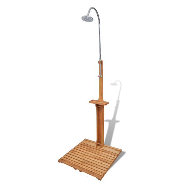 Garten Living Gartendusche aus Holz & Bewertungen Wayfair.de